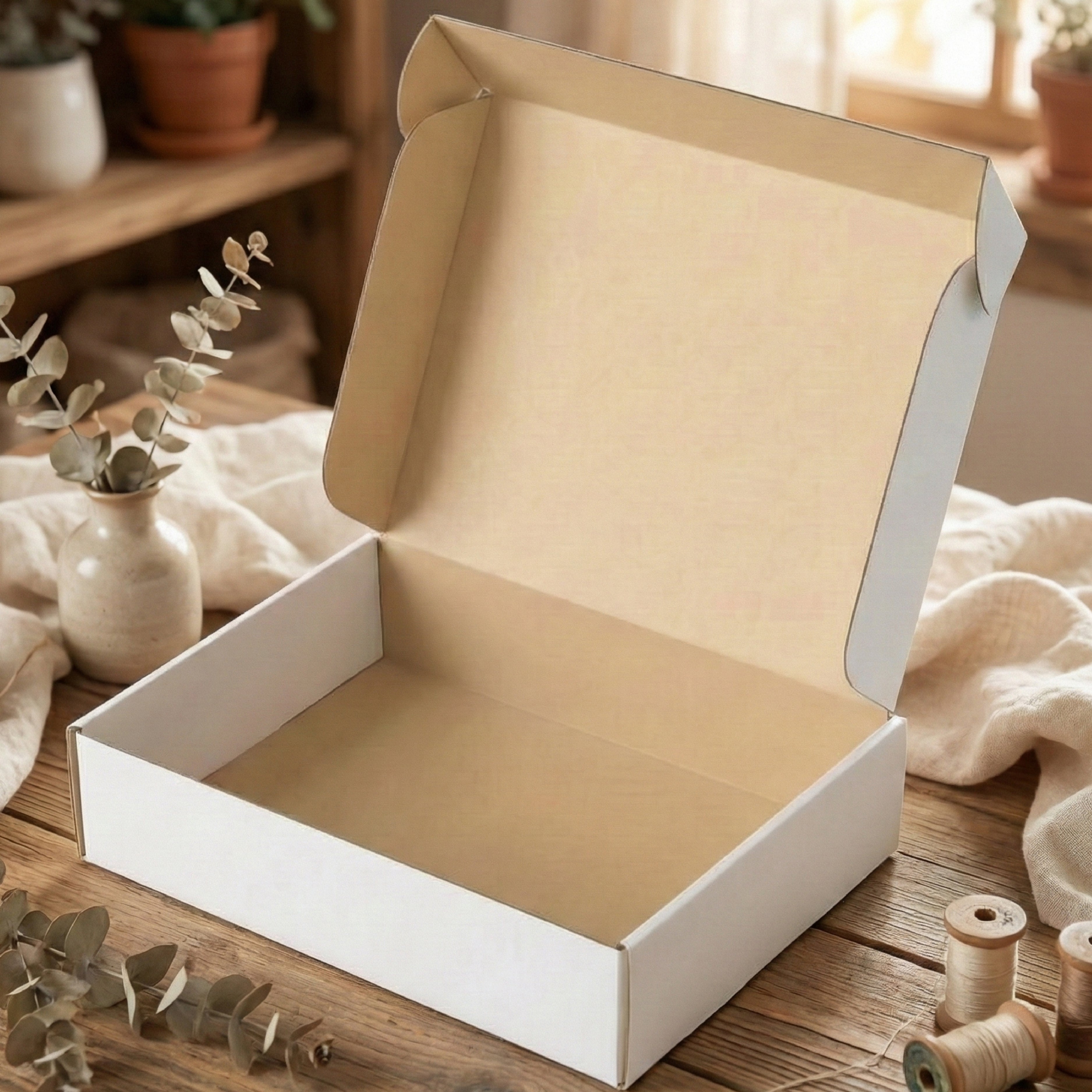 White Rigid Mailer Box – Ready-Made Folding Box